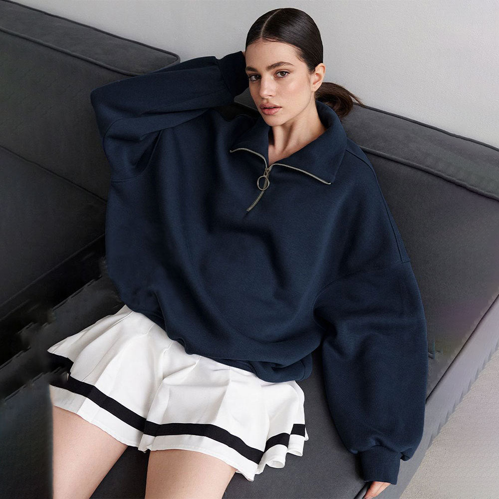 Urban Ease Zip Sweater