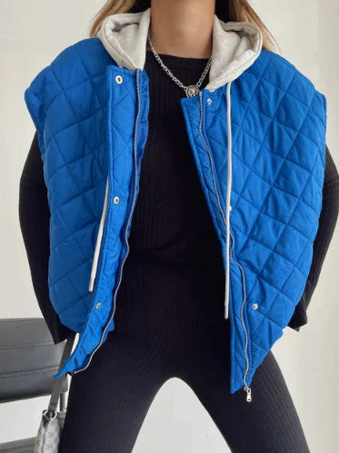 QuiltLuxe Hooded Vest