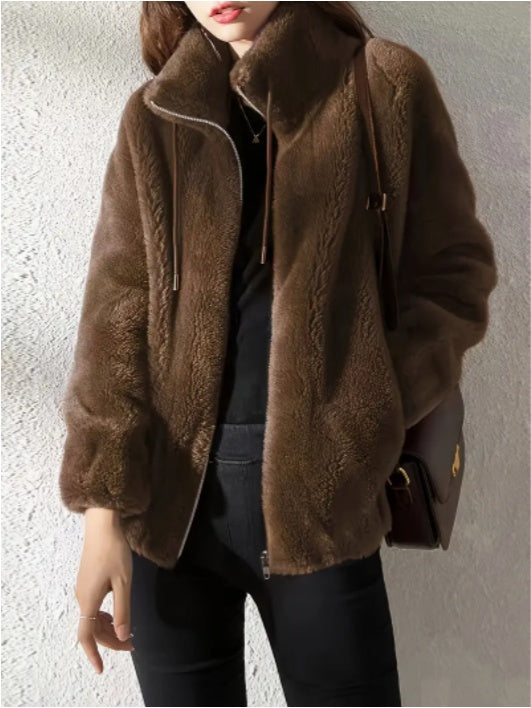 SnuggleCord Teddy Zip-Up Coat
