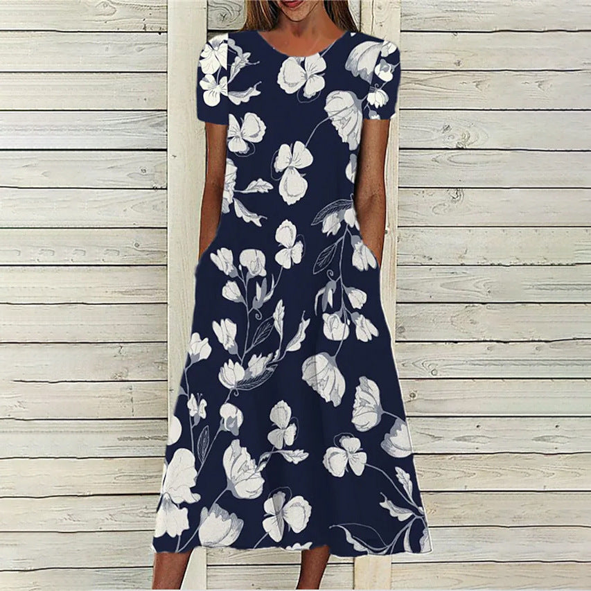 Blossom Haven Pocket Dress