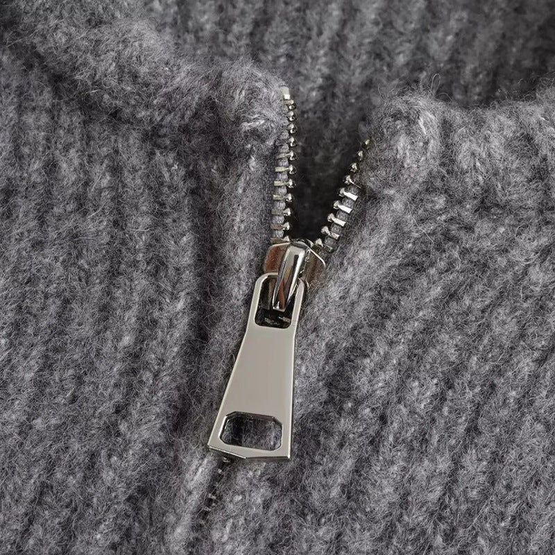 RetroMuse Artistic Sweater Coat
