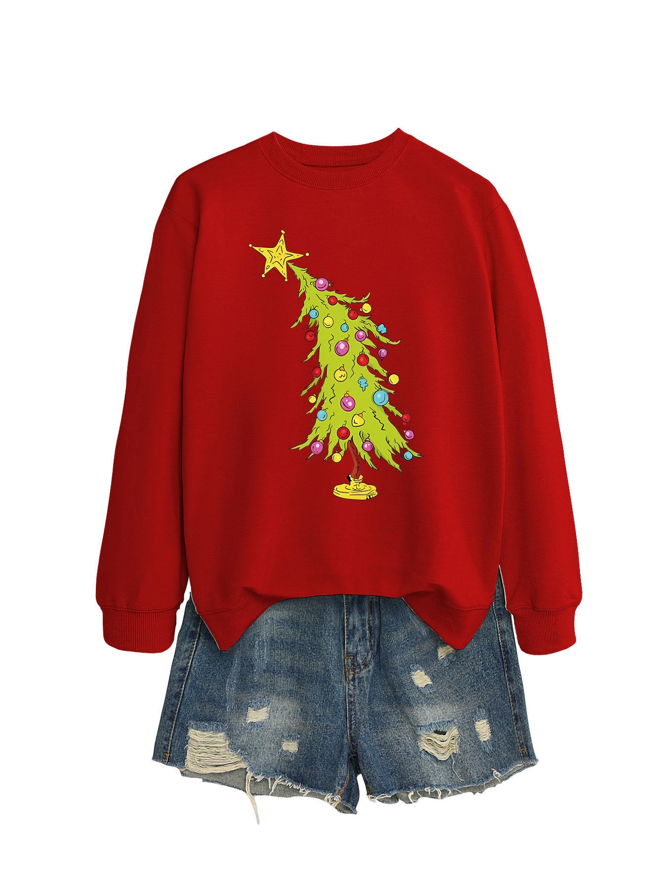 Starlit Fir Festive Sweater