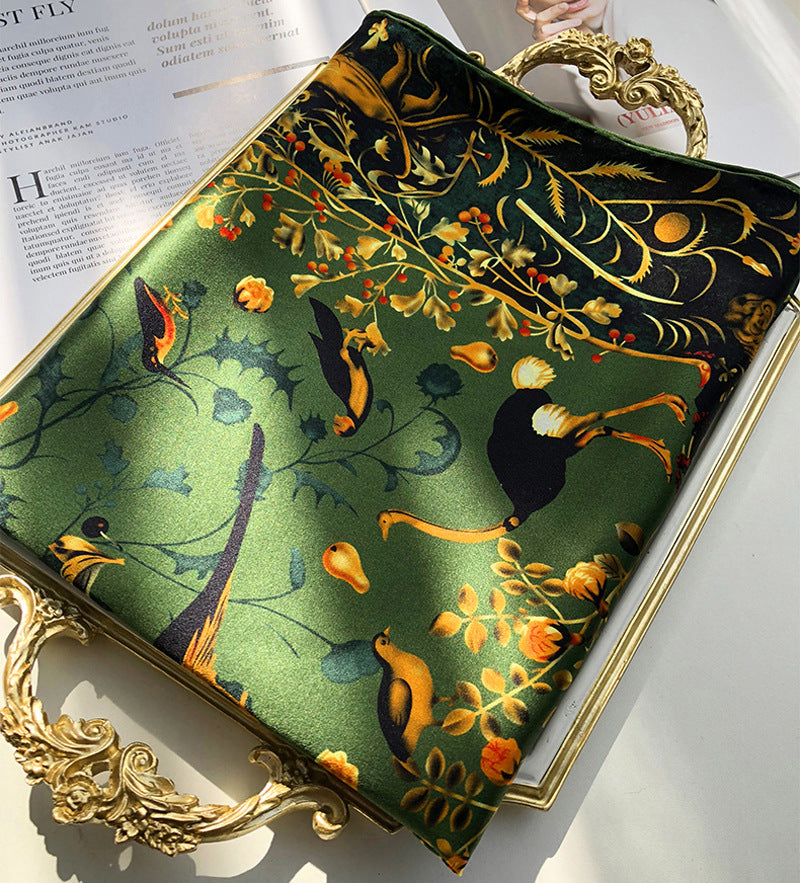 All-match Oversized Silk Scarf Female Silk Large Square