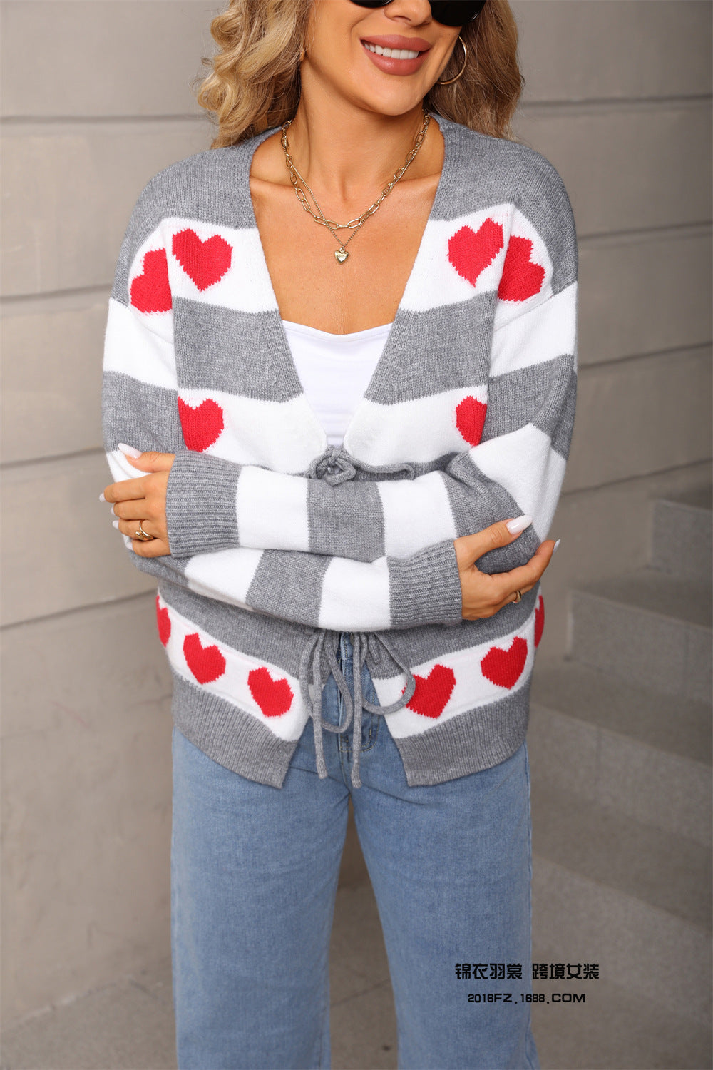 AmourLace Colorblock Cardigan