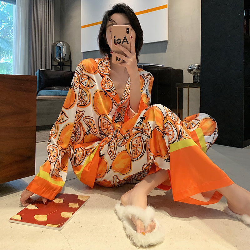 Thin Ladies Silk Casual Fashion Home