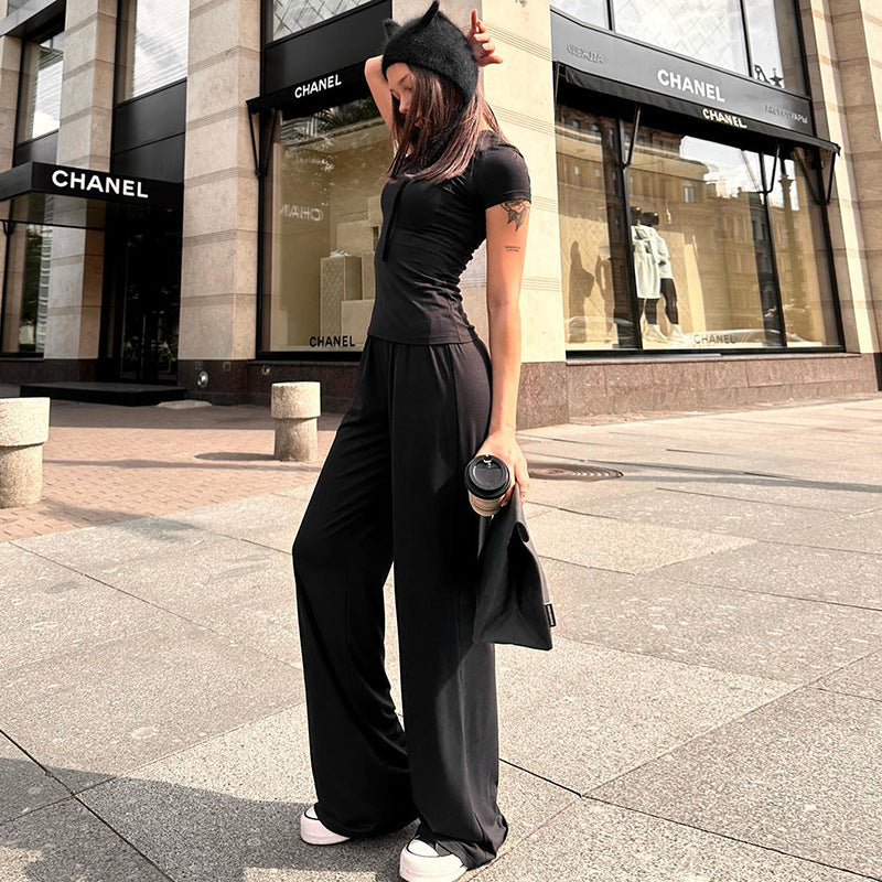 VernaForm Wide-Leg Ensemble