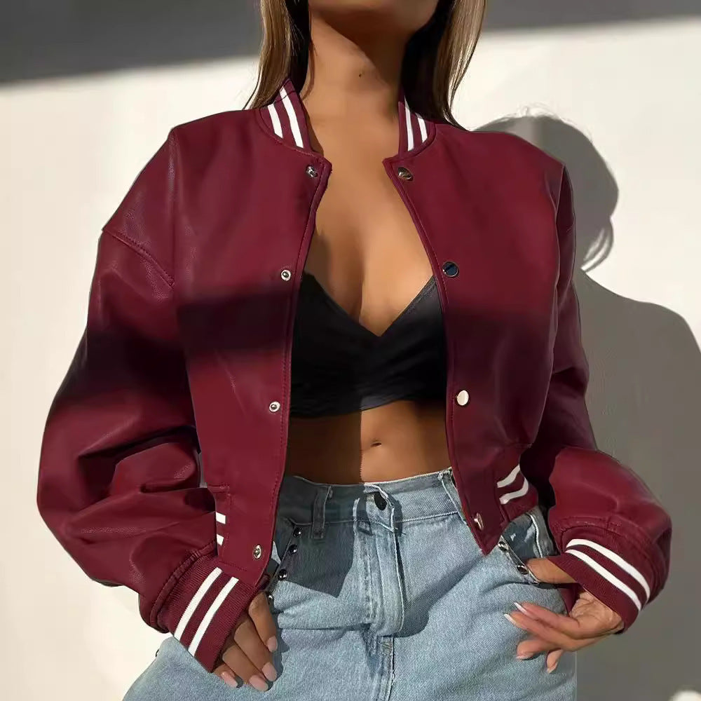 RogueRide PU Leather Jacket
