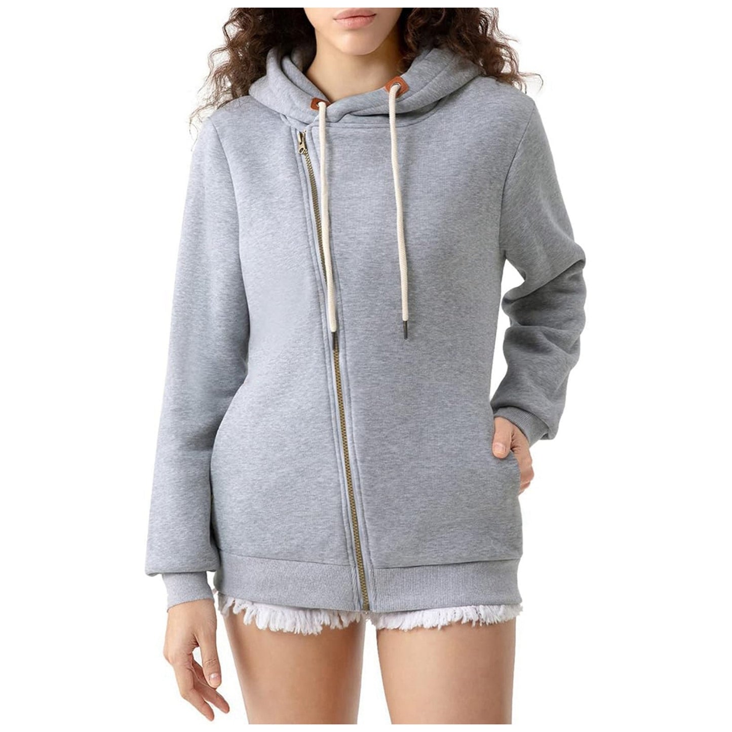 ZipEase Solid Hoodie