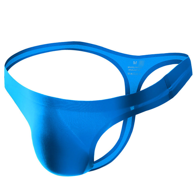 Fashion New Men's Low Waist Ice Silk T-back