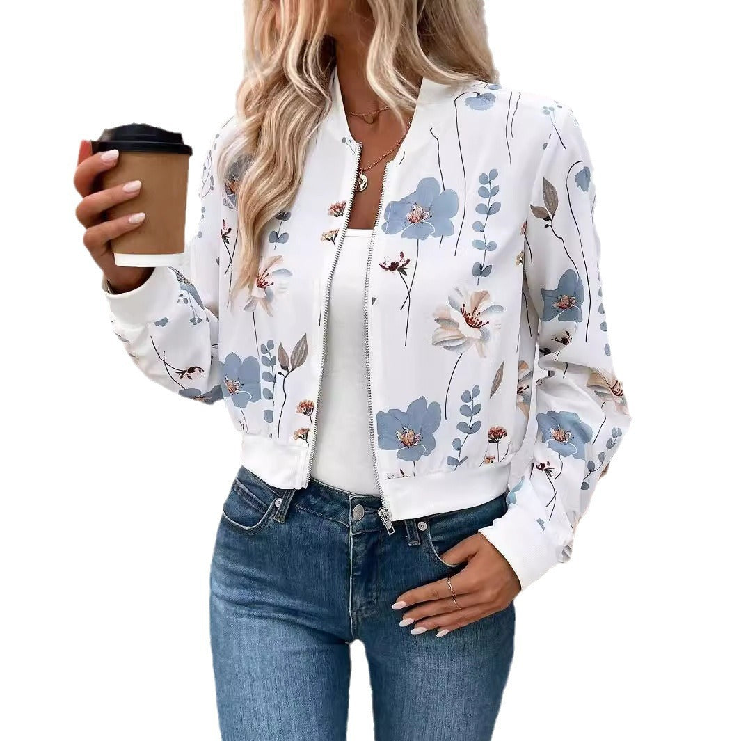 BloomLuxe Zip Jacket