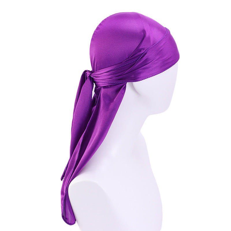 Fashion Personality Silk Strap Tam-o'-shanter