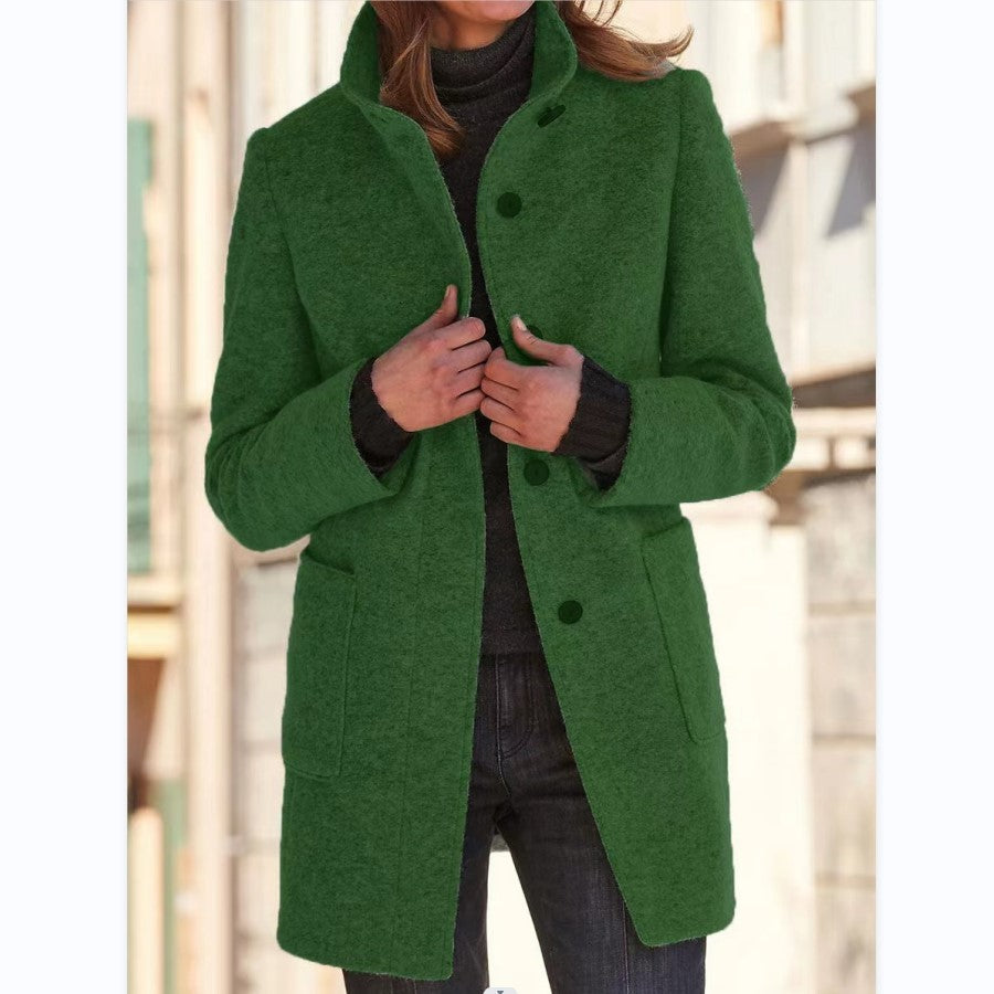 NobleStitch Woolen Coat