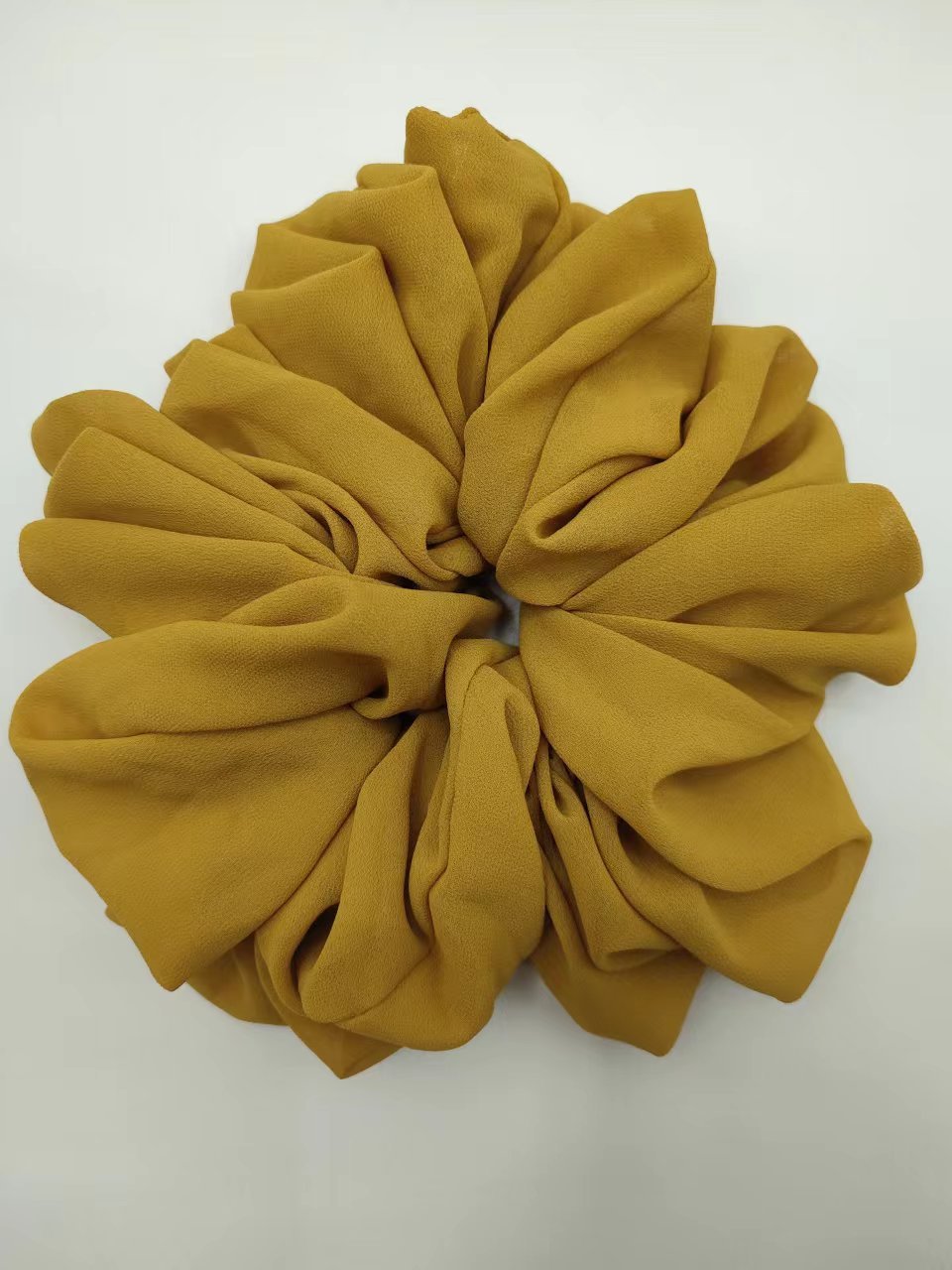Big Head Bouquet Chiffon Large Intestine Ring Hair Ring