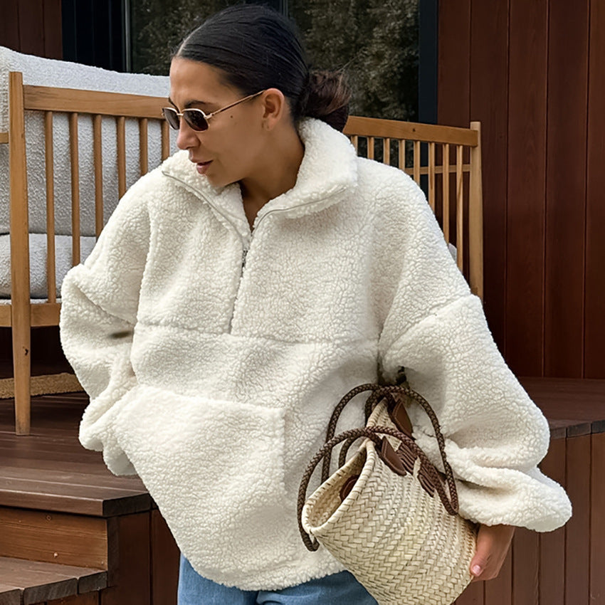 Alpine Cozy Fleece Sweatshirt