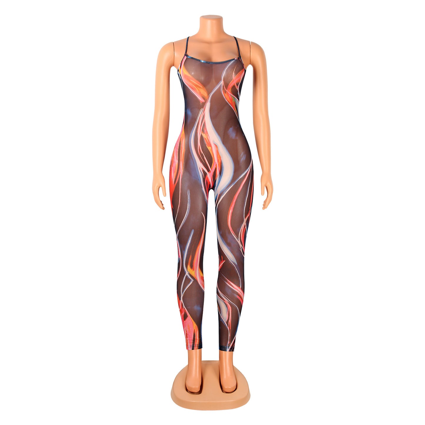 Sheerla AllureMesh Jumpsuit