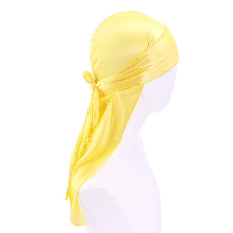 Fashion Personality Silk Strap Tam-o'-shanter