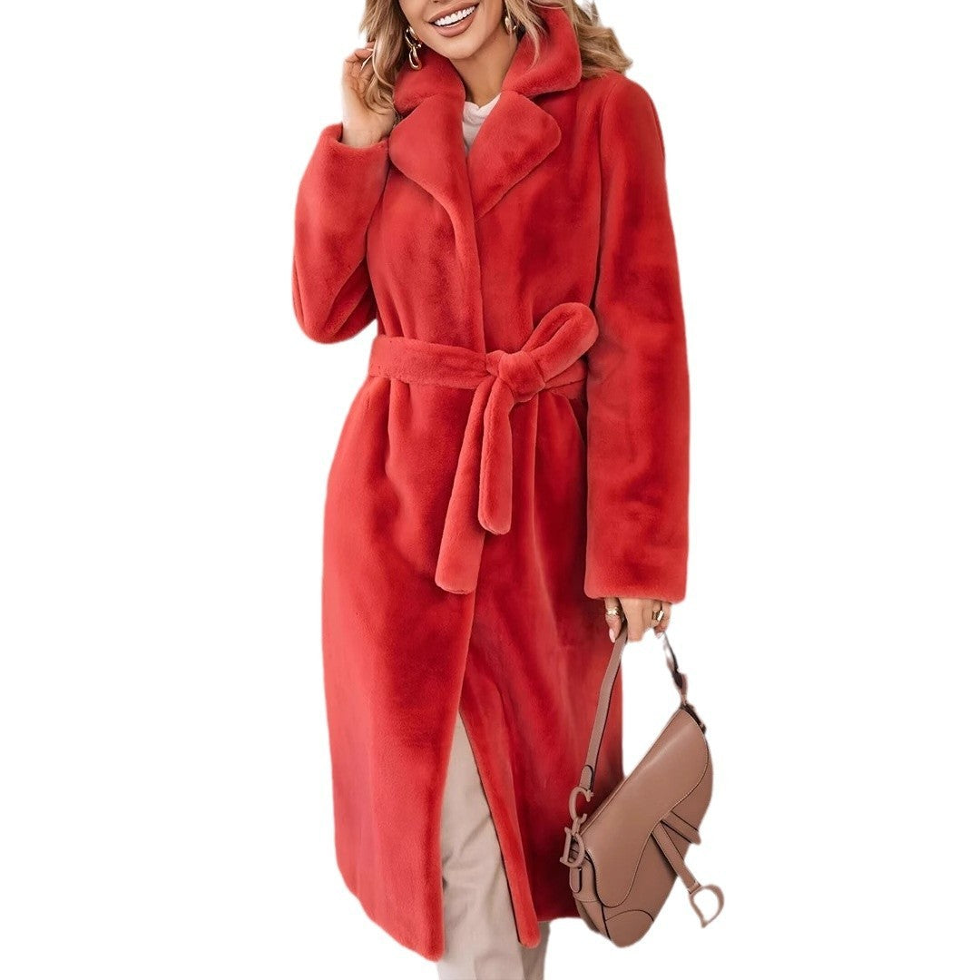 VelviLace™ Elegant Plush Coat