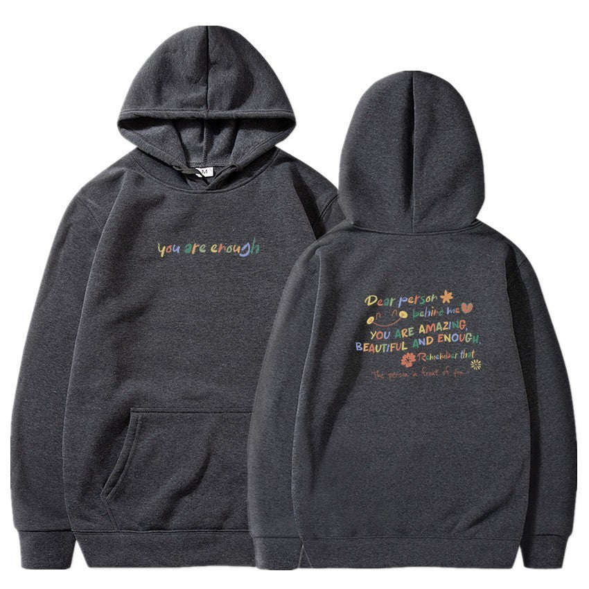 CozyScript Fleece Hoodie