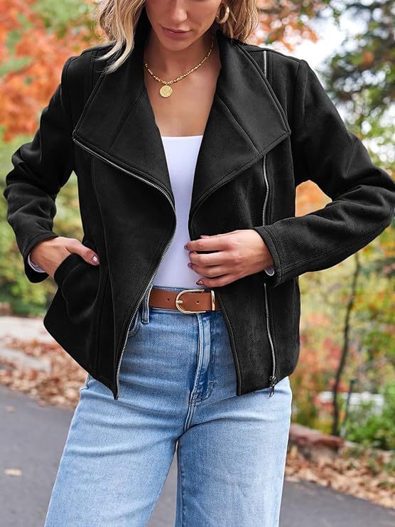 VeluRide Suede Moto Jacket