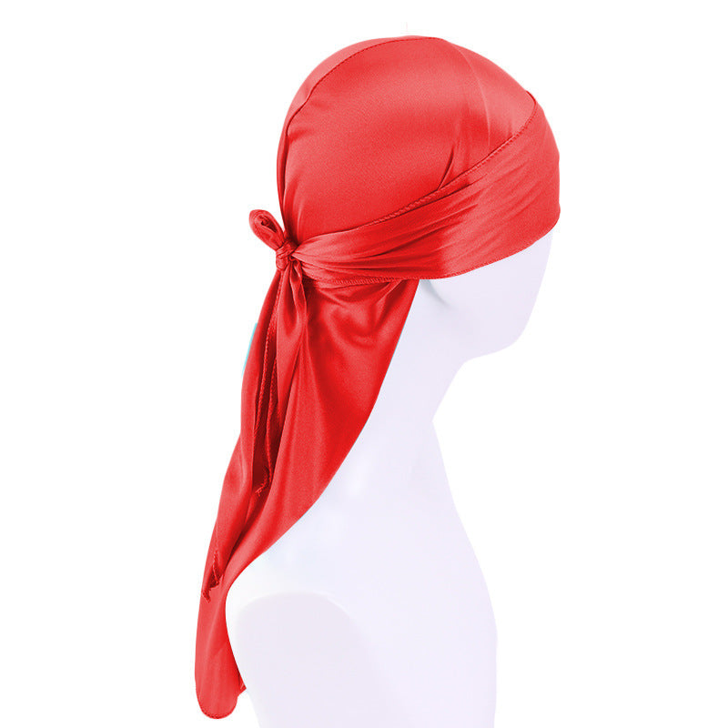 Fashion Personality Silk Strap Tam-o'-shanter