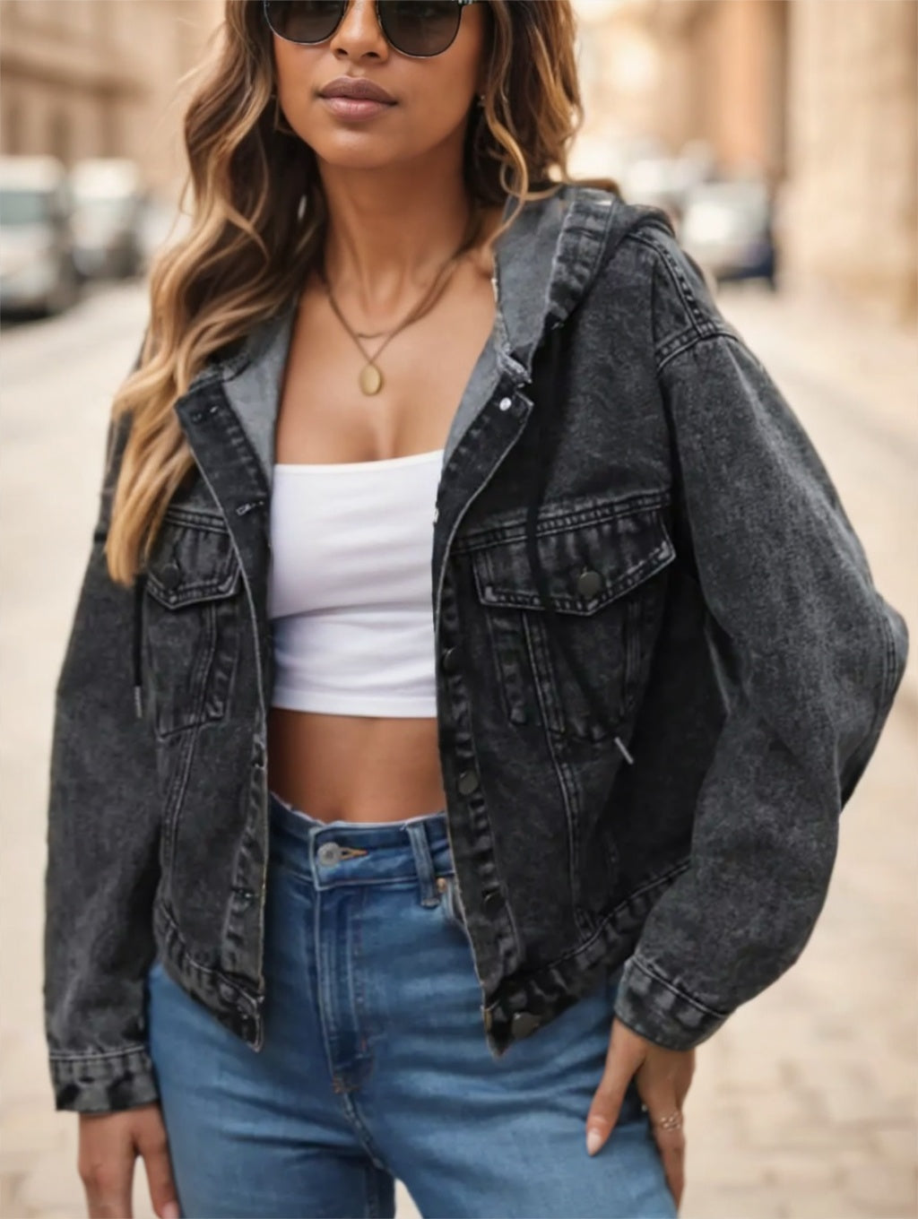 IndiFade Classic Denim Jacket