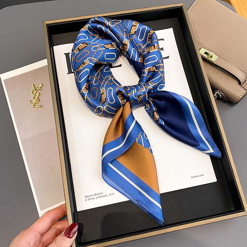 Women's Dual-use Air Conditioner Shawl Silk Scarf