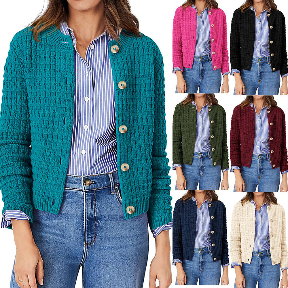 Commutelle Knit Drape Cardigan