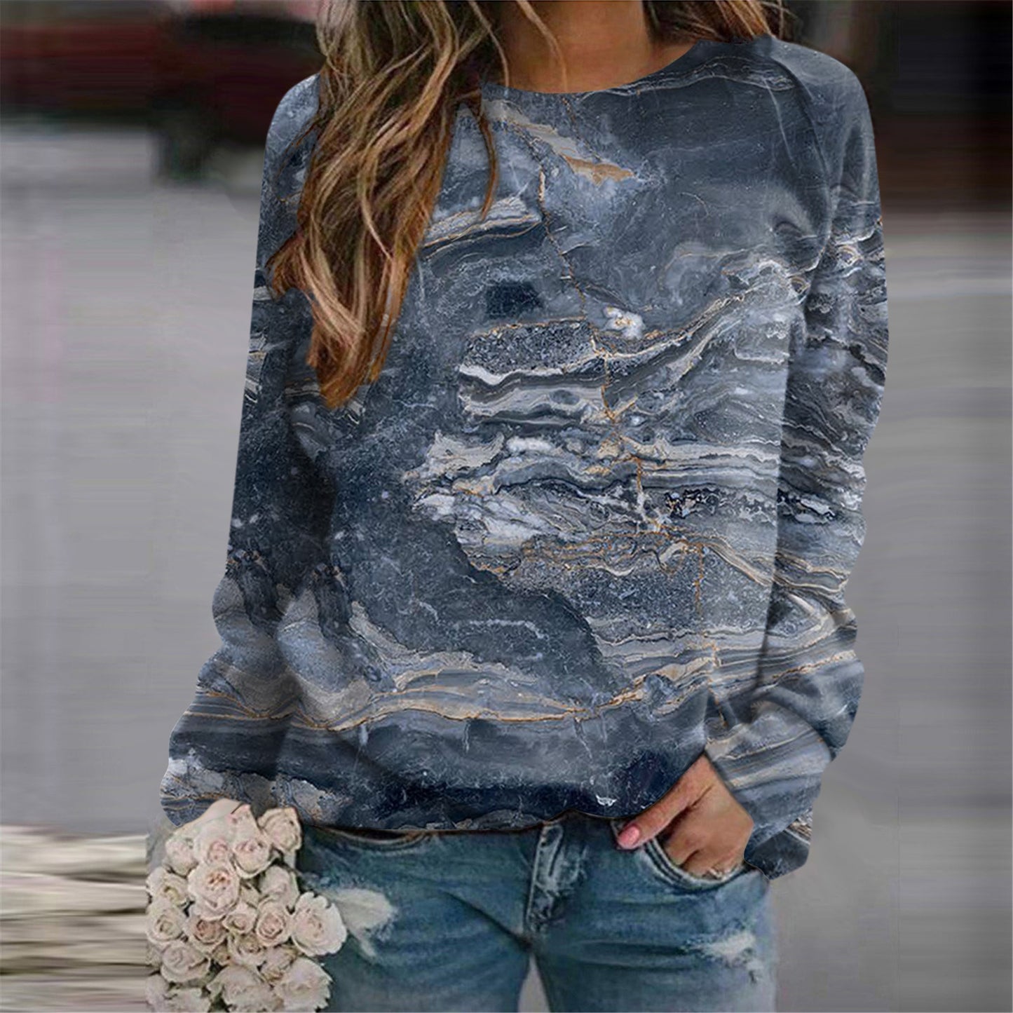 DepthWeave 3D Knit Sweater