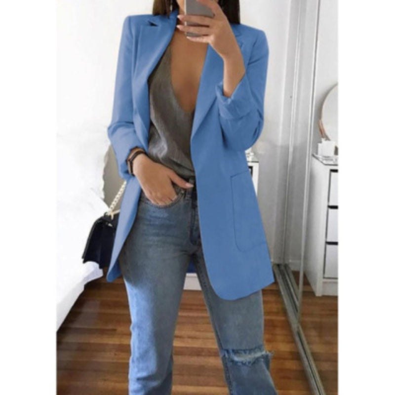 ArtEase Printed Mid-length Jacket
