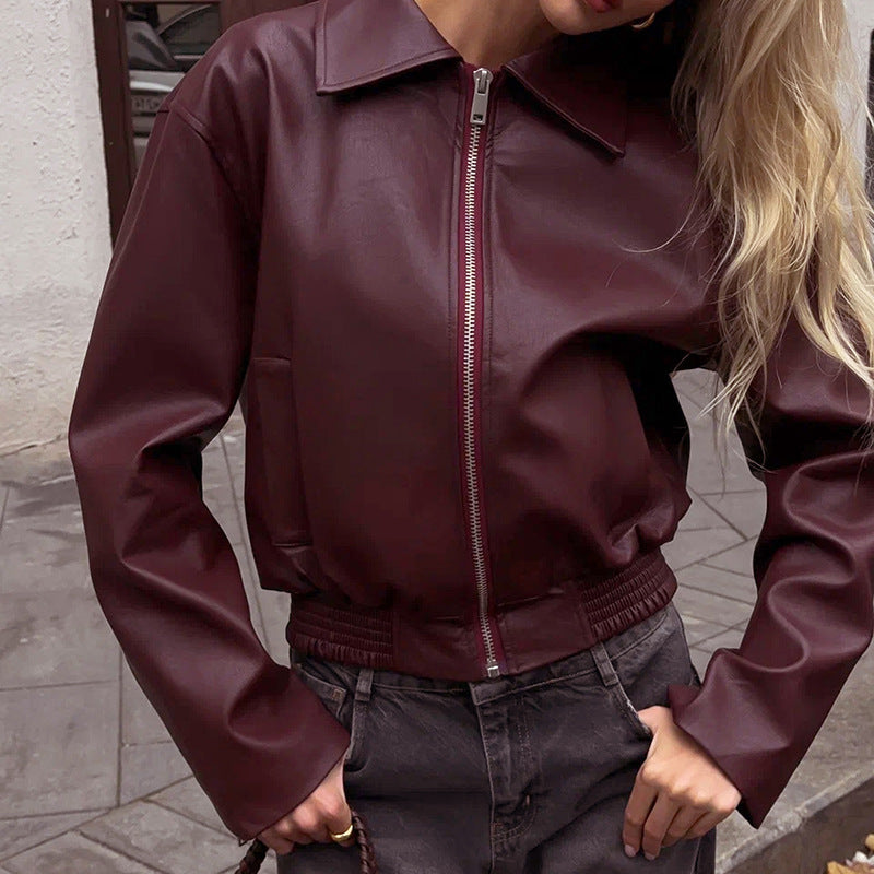 VintageEdge Leather Jacket