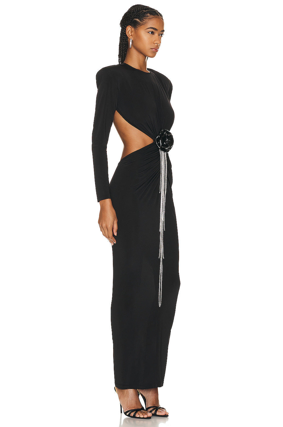 Midnight Bloom Elegance Dress