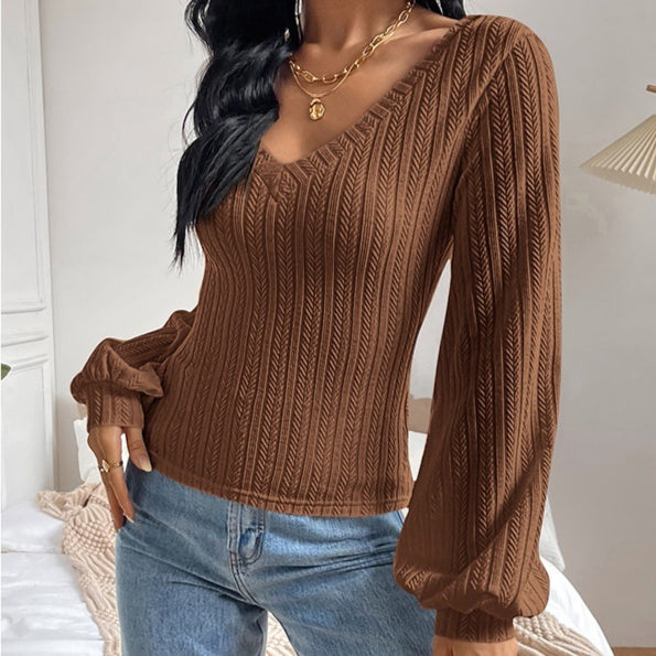 : The ÉlanTwist Knit Top