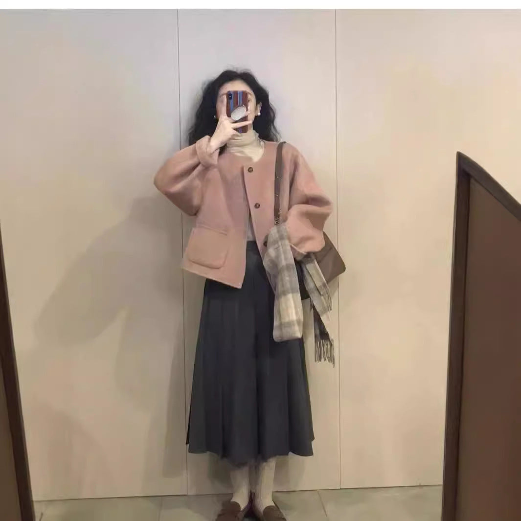 Seoul Élan Wool Coat