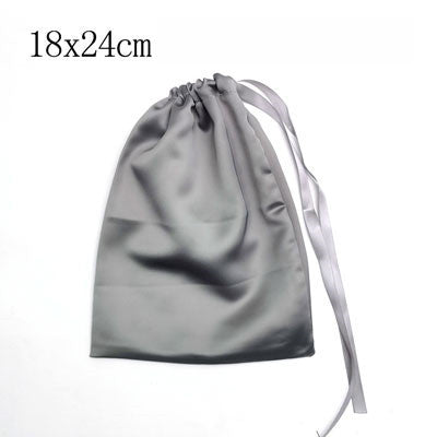 Silk Drawstring Storage Bag Travel Organizer
