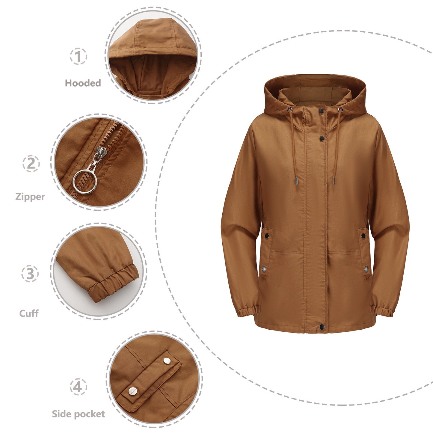 LustraBead Leather Sweater Coat