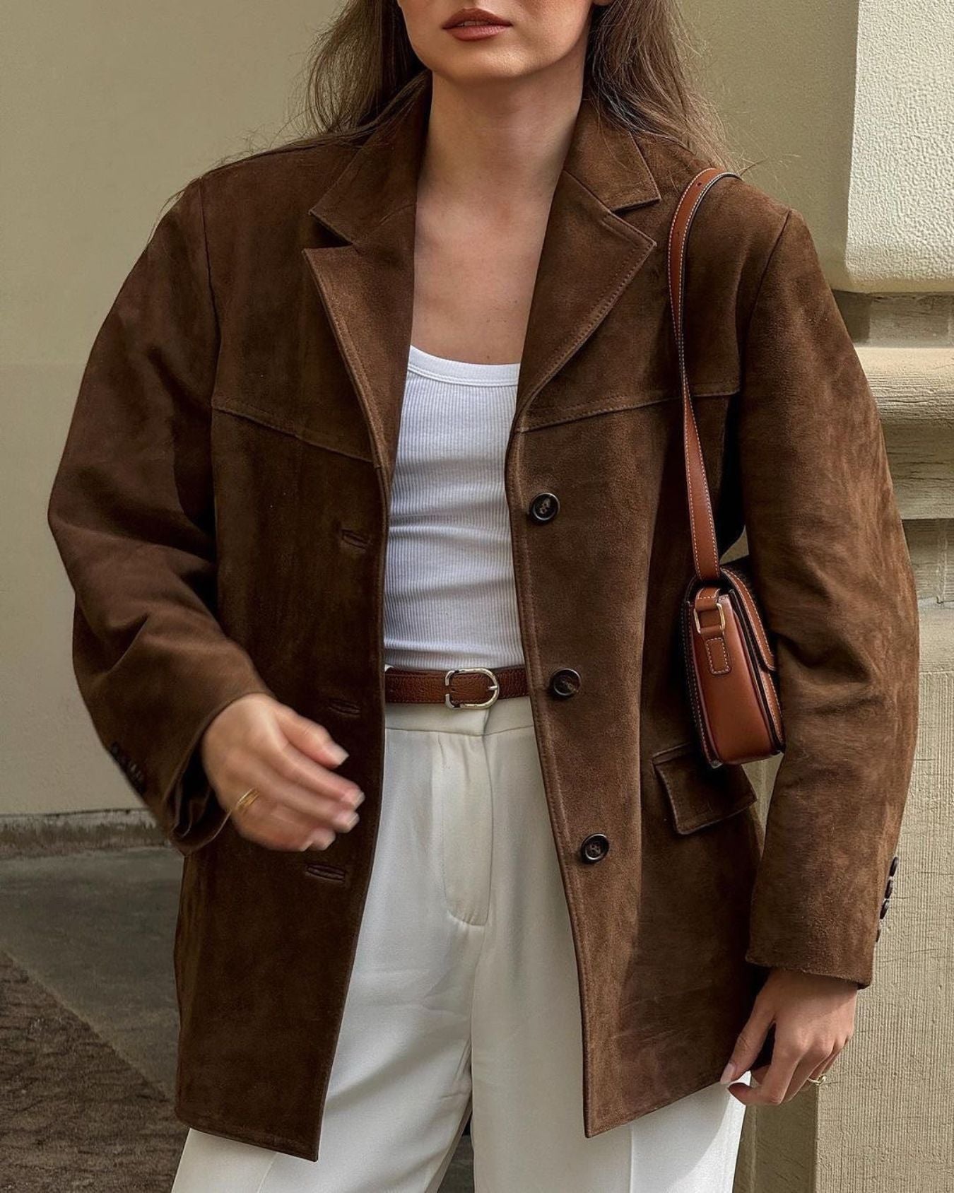 VeluraCasual Suede Jacket