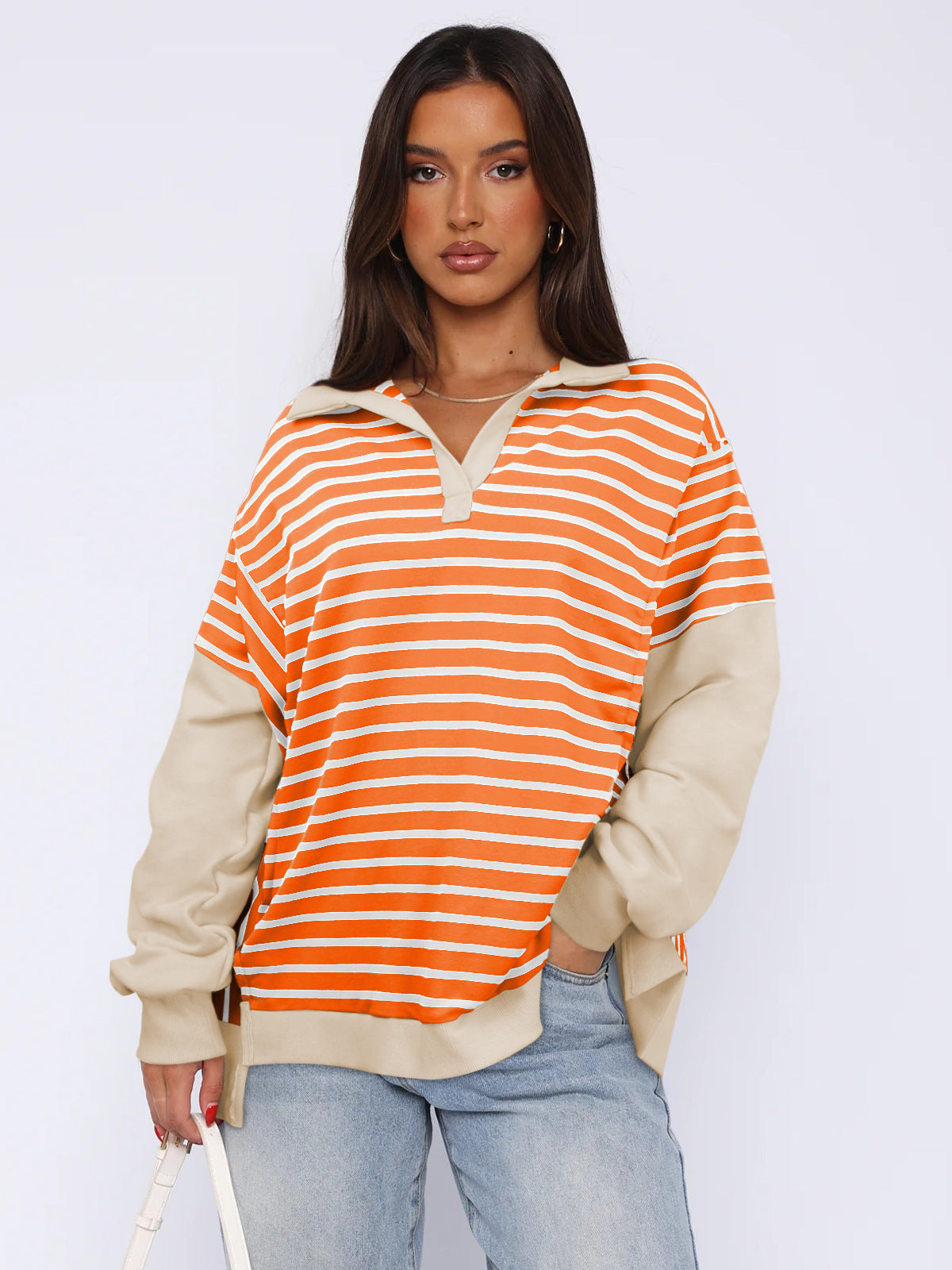 Stripo Luxe Split Sweater