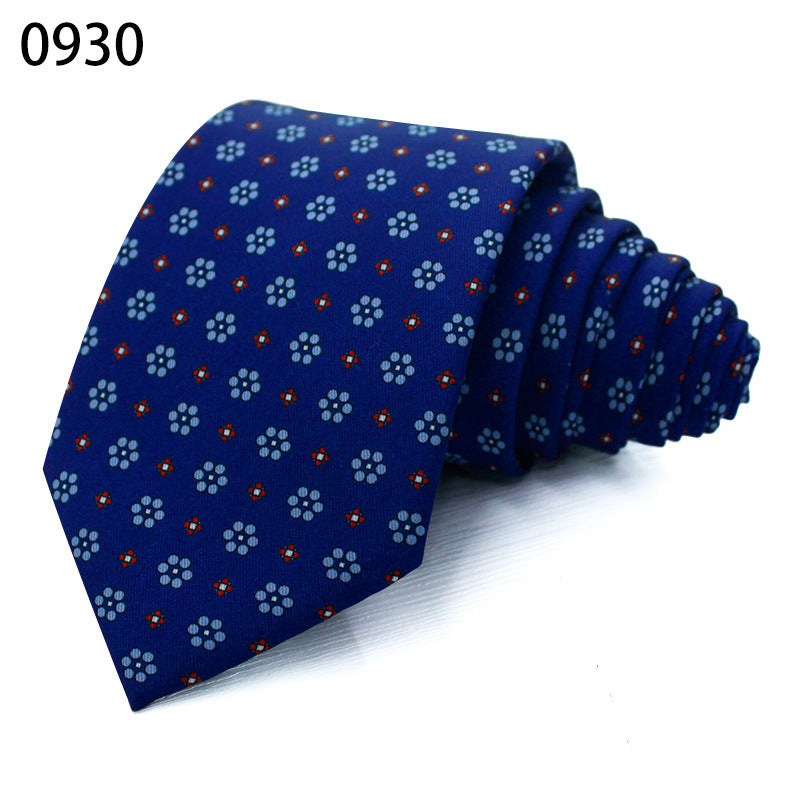 Fashion Polyester Silk Printed Men's Casual Tie