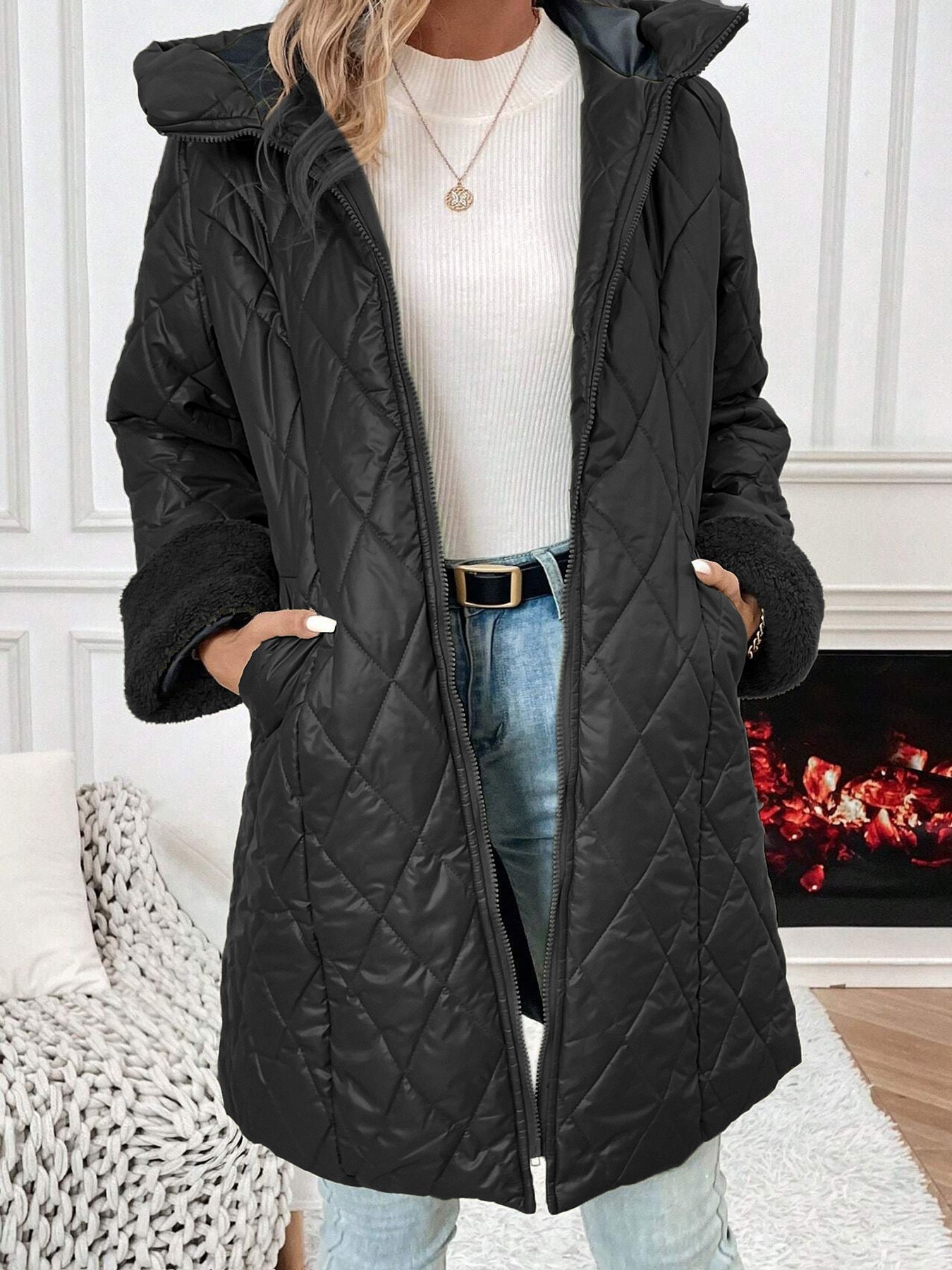 Essential Comfort Cotton Coat