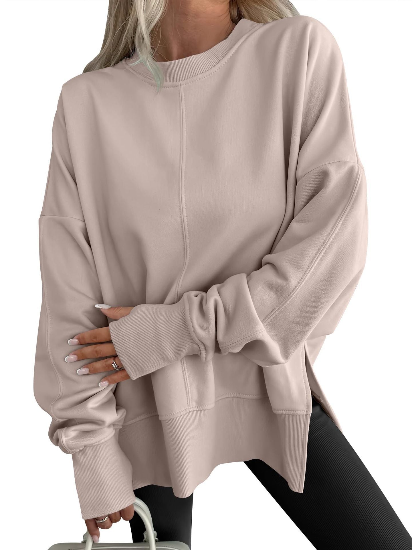 FlexEase Round Neck Pullover