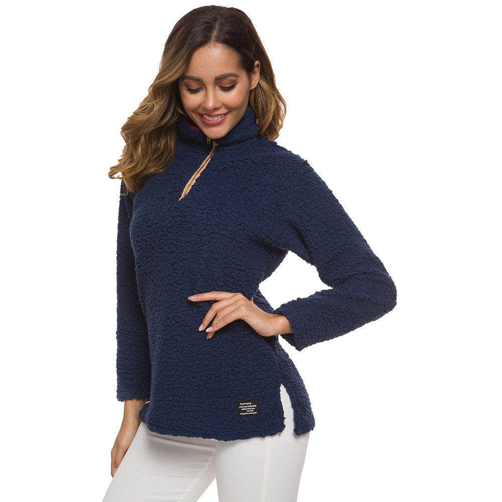 CozyCharm Plush Sweater