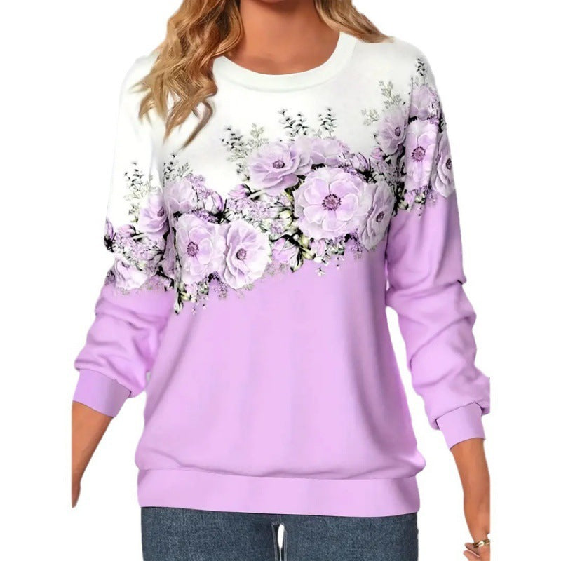 FloraGlow 3D Pullover
