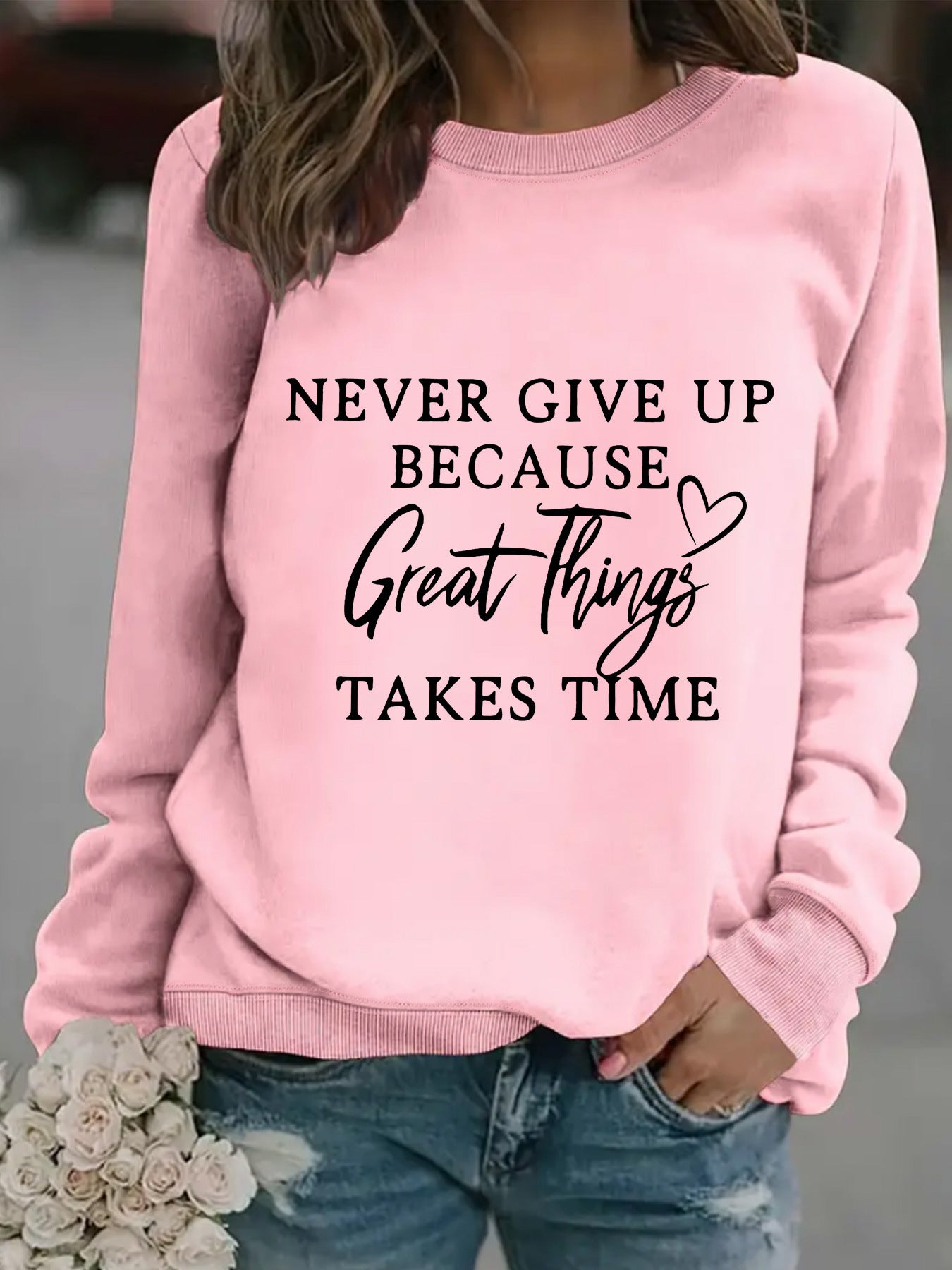 UrbanEase Printed Sweatshirt