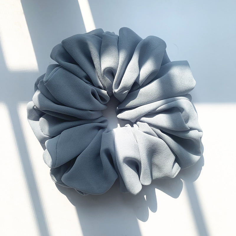Big Head Bouquet Chiffon Large Intestine Ring Hair Ring