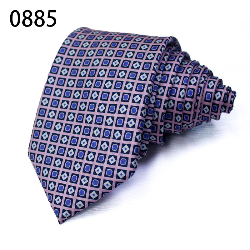 Fashion Polyester Silk Printed Men's Casual Tie