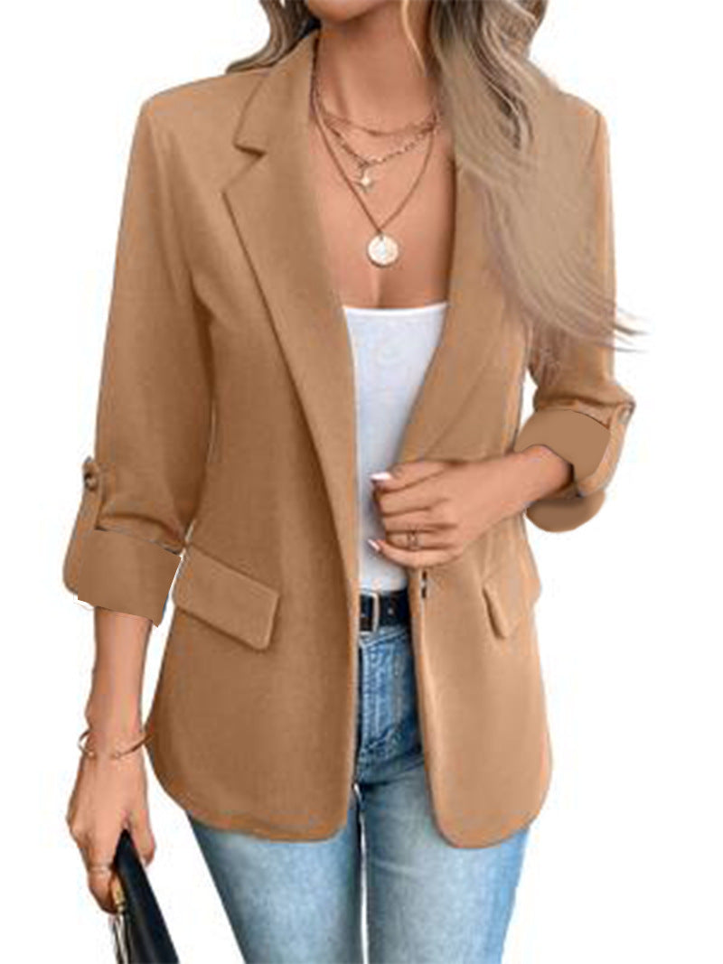 Eterna Chic Long Sleeve Coat