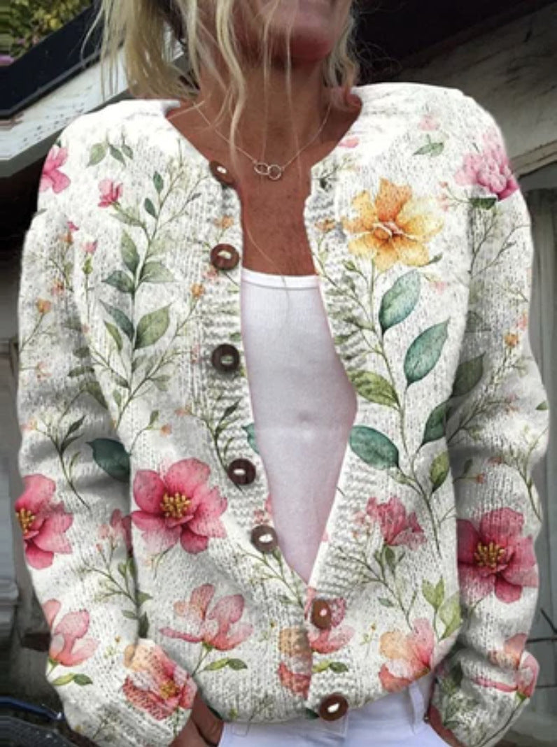 Novara 3D Knit Cardigan