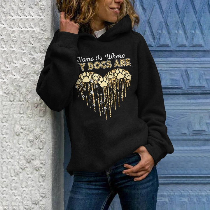 WildVibe Animal Print Hoodie