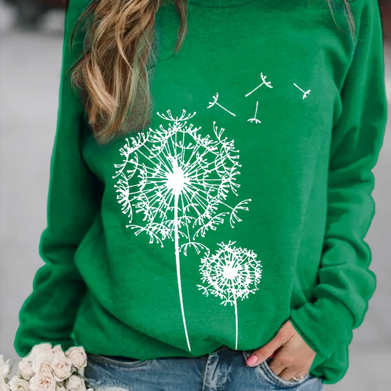 WishBloom Pullover Sweatshirt