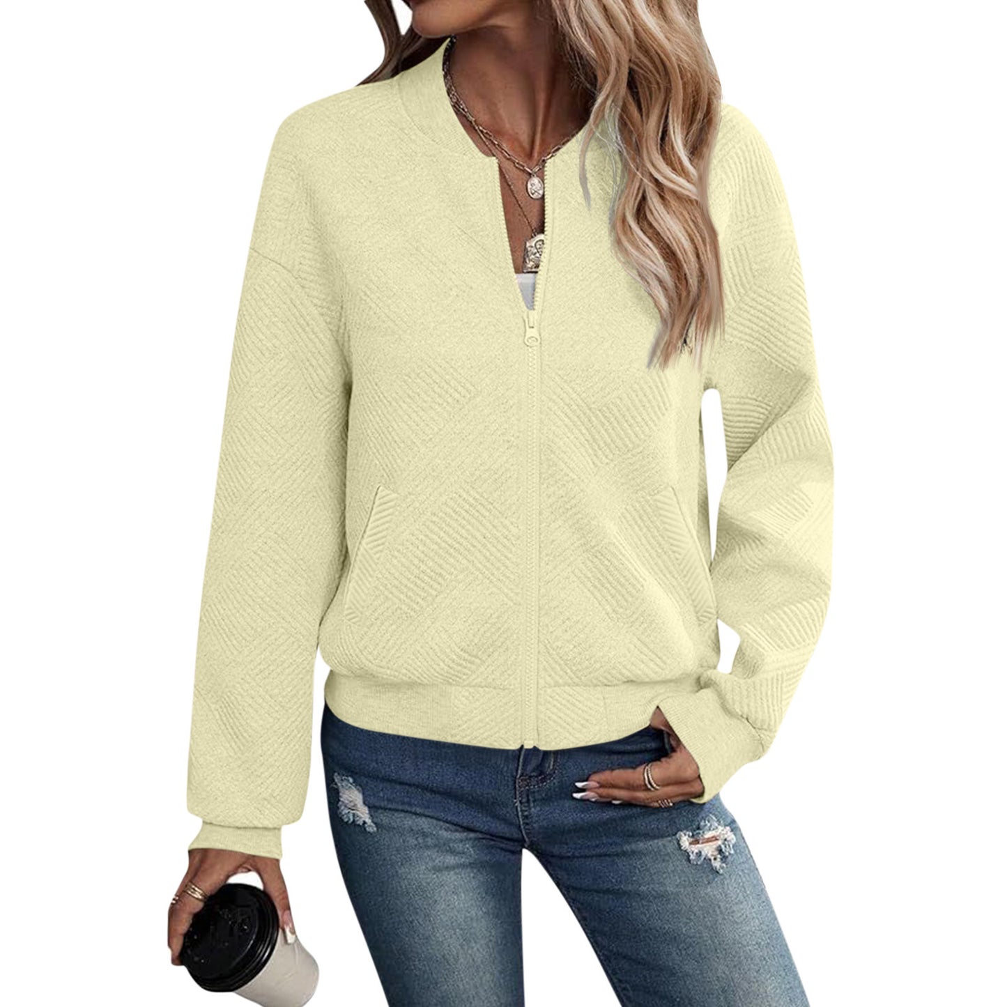 ZyraZip Cardigan Coat